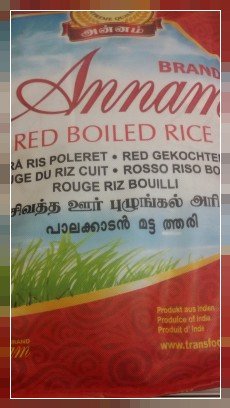 Rote Parboilde Reis
