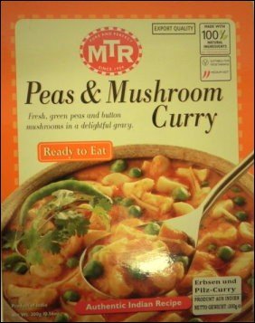 Peas& Mushroom curry