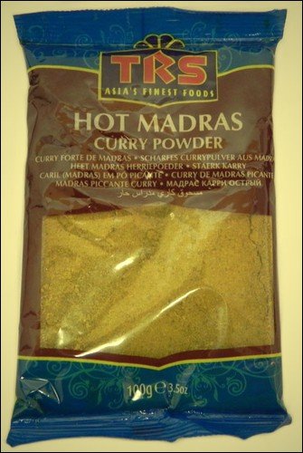 Hot Madras Curry pulver