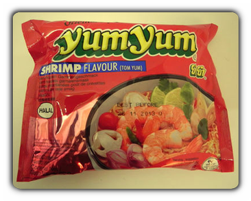 Shrimp Geschmack Nudeln