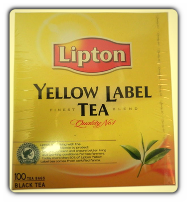 Yellow Label Teebeutel